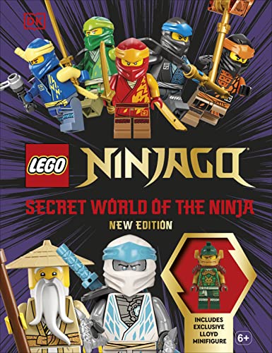 LEGO Ninjago Byd Cyfrinachol y Ninja Argraffiad Newydd: Gyda Unigryw Lloyd LEGO Minifigure