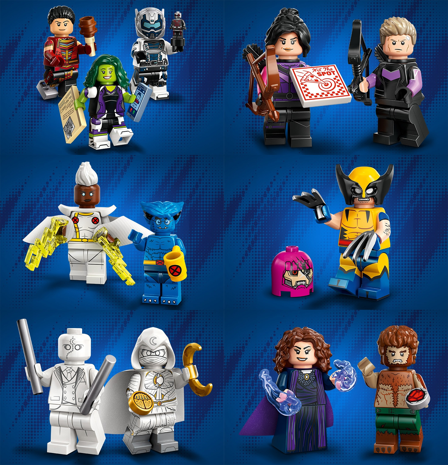 LEGO MARVEL STUDIOS Series 2 Collectible Minifigures 71039 - Complete Set  of 12