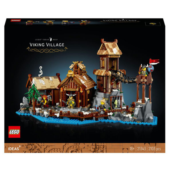 Ide LEGO 21343 desa viking 2