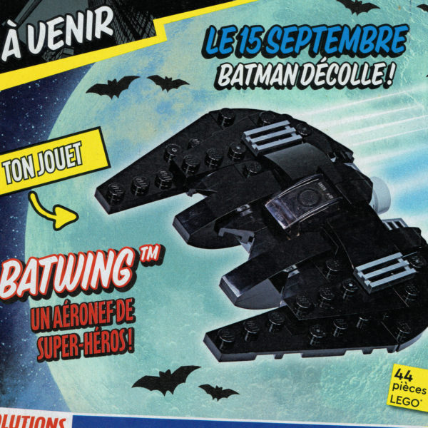 lego batman magazine batwing septembre 2023 1