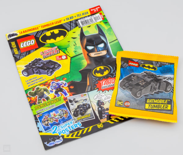 Lego dc Batman magazin kolovoz 2023 čaša