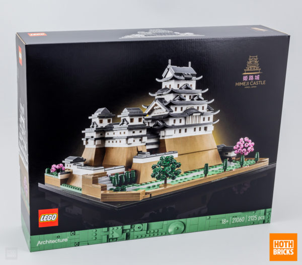 Cystadleuaeth: Copi o LEGO Architecture 21060 Castell Himeji ar fin ennill!