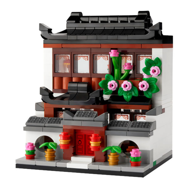 LEGO 40599 Houses of the World 4: visual rasmi pertama