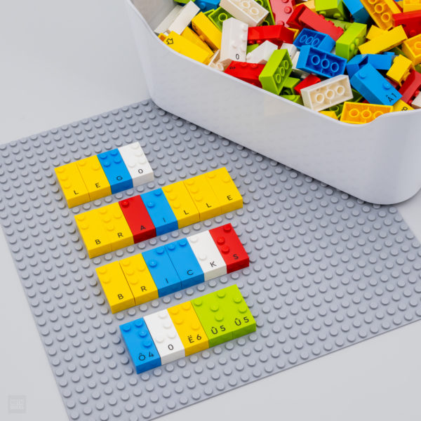 40655 lego braille bricks abjad Perancis 6