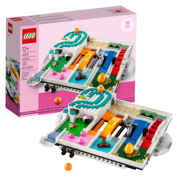 Nov izdelek kmalu na voljo: promocijski komplet LEGO 40596 Magic Maze je na spletu v trgovini