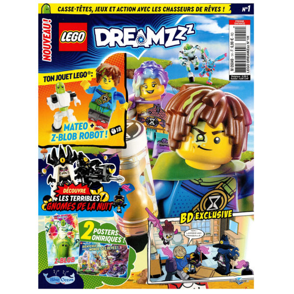 Nouveau en kiosque : le magazine officiel LEGO DREAMZzz