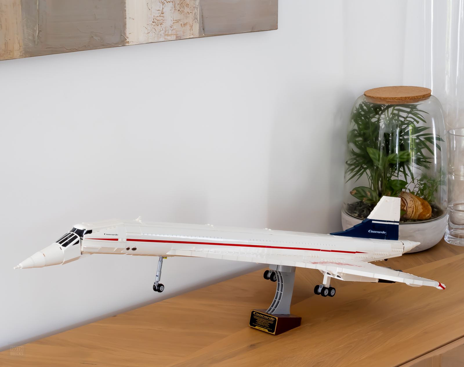 Supersonic LEGO Models : Concorde model