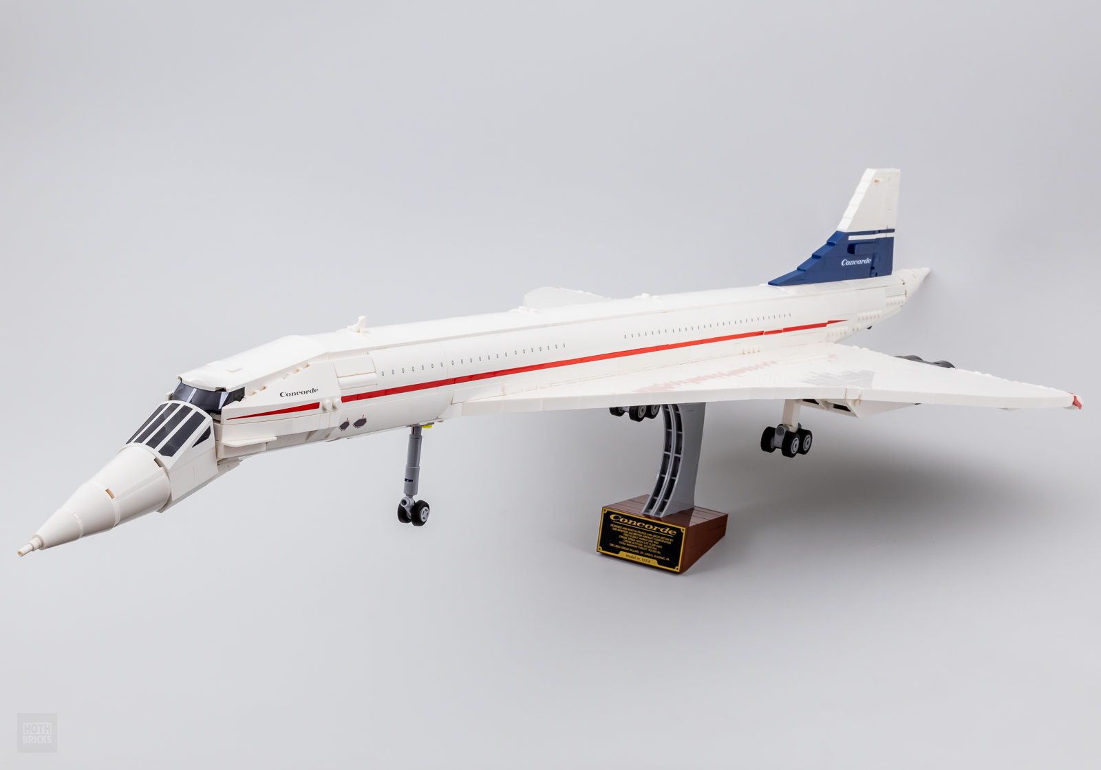 Display Case for LEGO Concorde 10318