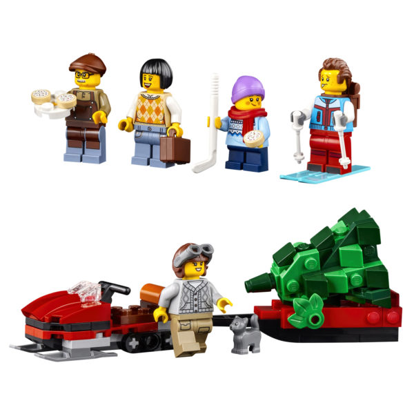 Icone LEGO 10325 rifugio alpino villaggio invernale 2023 12