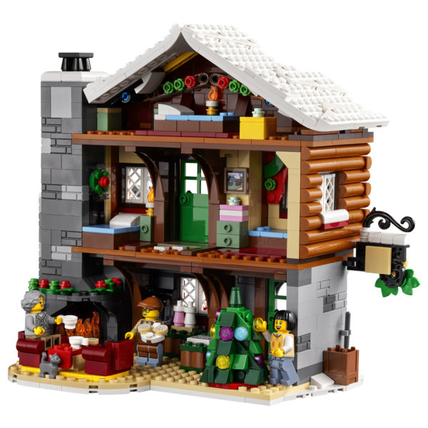 Icone LEGO 10325 rifugio alpino villaggio invernale 2023 8
