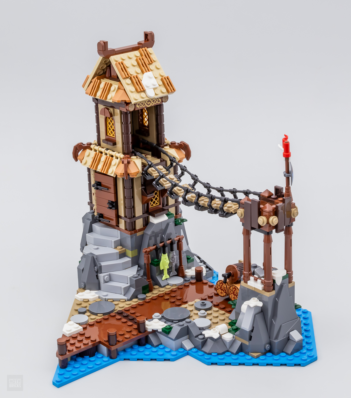 LEGO Creator 31132 pas cher, Le bateau viking et le serpent de Midgard