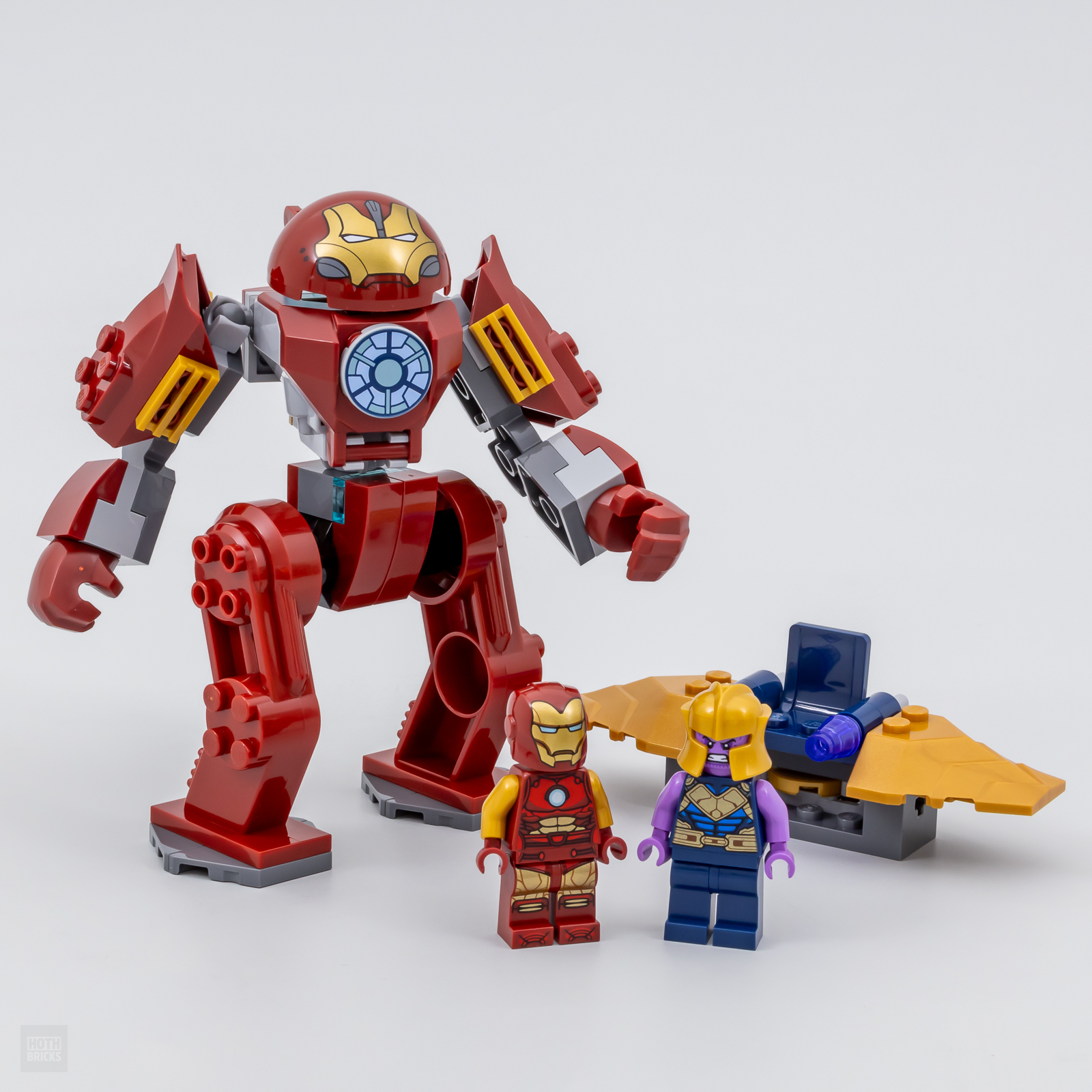 LEGO Avengers - Iron Man Hulkbuster mot Thanos 4+ 