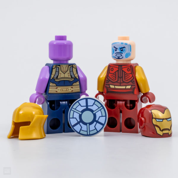 Лего Марвел 76263 Iron Man Hulkbuster vs Thanos 6