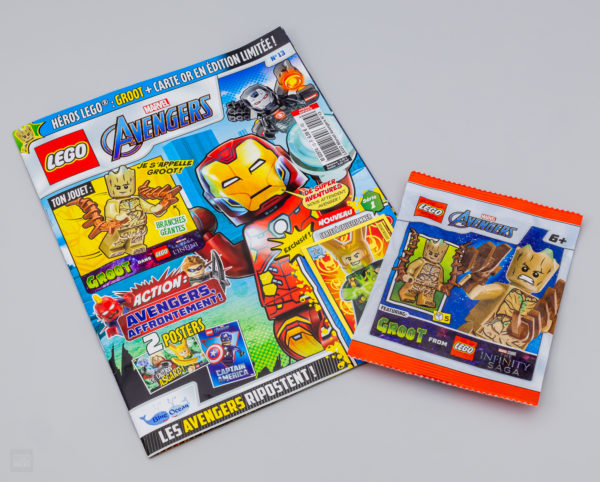 Lego marvel Avengers žurnalas 2023 m. rugsėjo mėn. groot