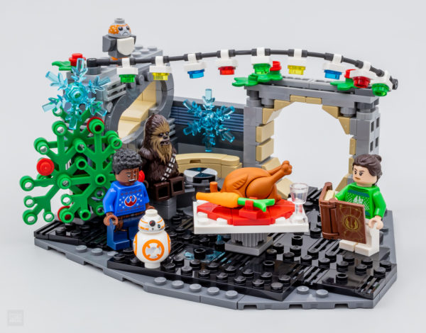 Lego Star Wars 40658 diorama delle vacanze del Millennium Falcon 6