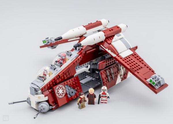 Lego Starwars 75354 Coruscant Guard gunship recenzija 1