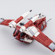 Lego Starwars 75354 Coruscant Guard gunship recenzija 11