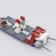 Lego Starwars 75354 Coruscant Guard Gunship pregled 2
