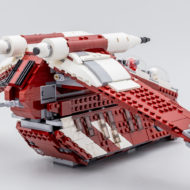 ulasan lego starwars 75354 coruscant guard gunship 8