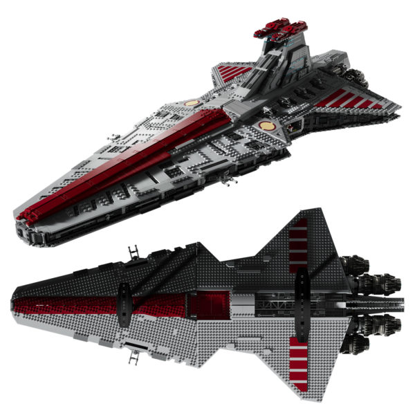 Lego Starwars 75367 kryqëzor i sulmit republikë i klasës venator 5