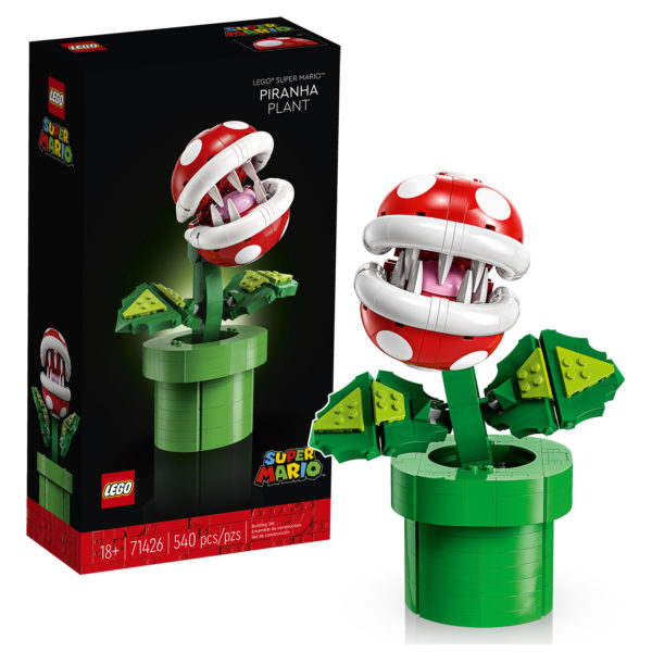New LEGO Super Mario 2023: the 71426 Piranha Plant set is online on the Shop