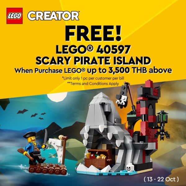 40597 lego pencipta pulau bajak laut menakutkan gwp