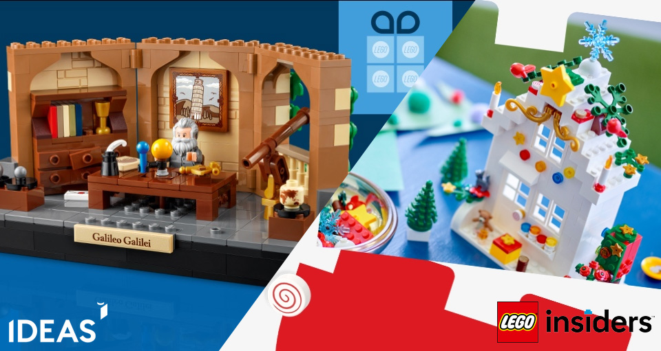 ▻ Sul LEGO Shop: in offerta il set 40595 Omaggio a Galileo Galilei e il  polybag 40609 Christmas Fun VIP Add-On Pack - HOTH BRICKS