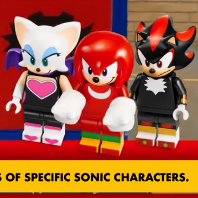 LEGO 2023 Sonic the Hedgehog Modern Games