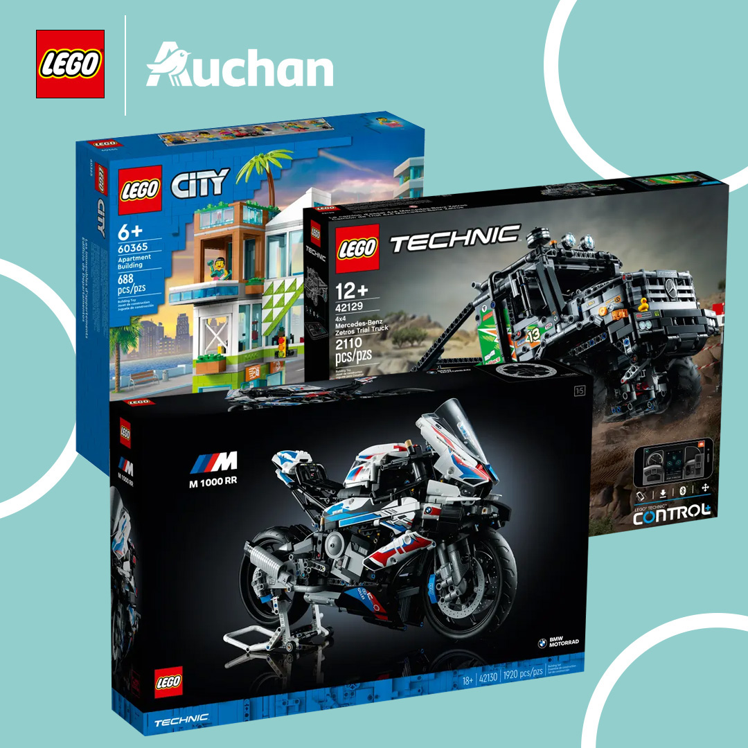 Promo LEGO Auchan : 25% d'économies sur une sélection de sets