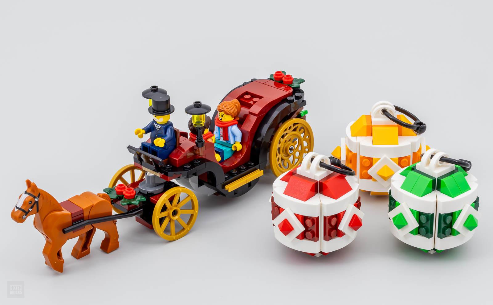 ▻ Très vite testés : LEGO 40603 Wintertime Carriage Ride et 40604 Christmas  Decor Set - HOTH BRICKS