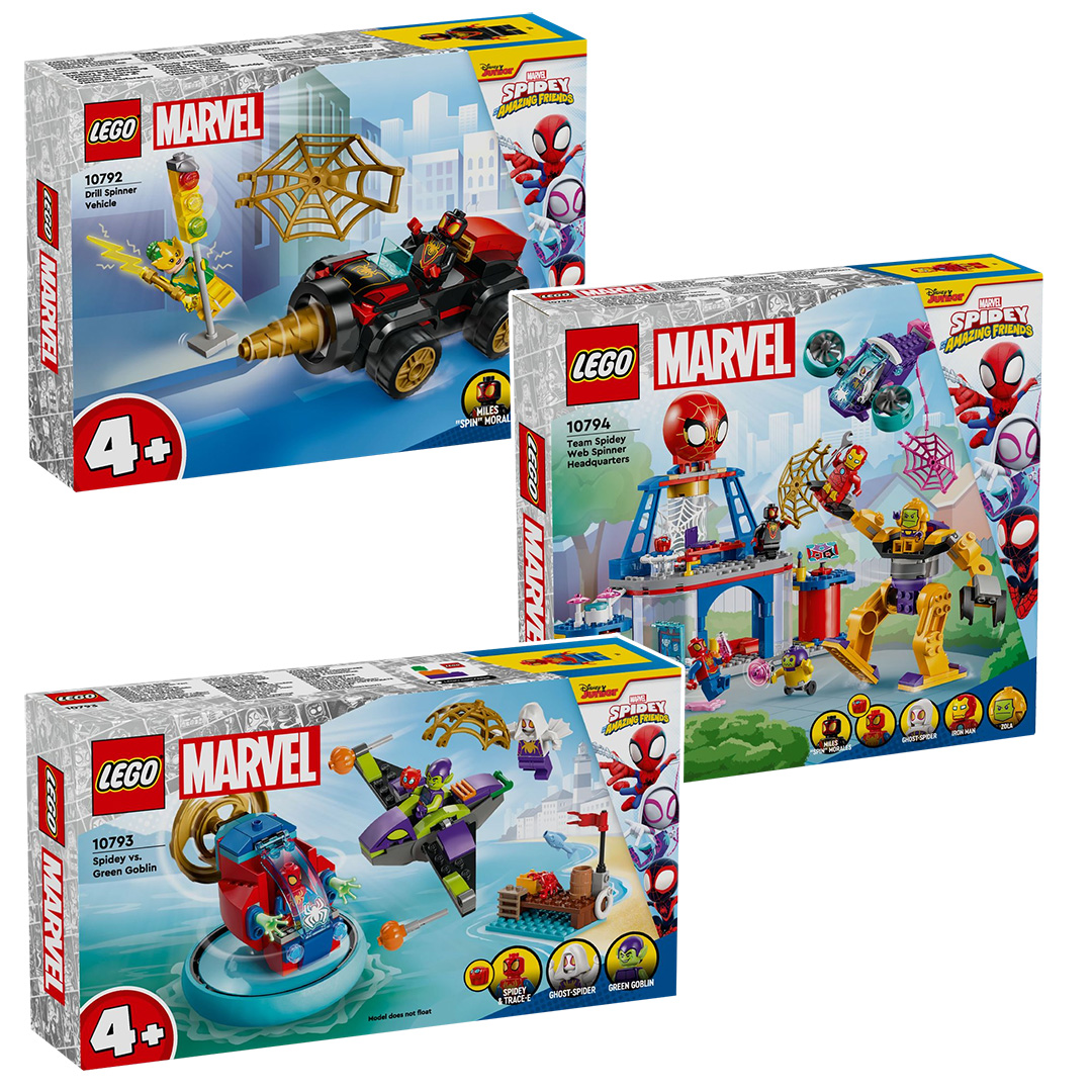 ▻ New LEGO Marvel Spidey and his Amazing Friends 2024: official