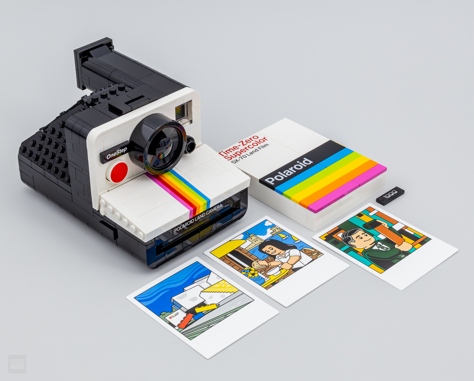 ▻ Review: LEGO Ideas 21345 Polaroid OneStep SX-70 Camera - HOTH