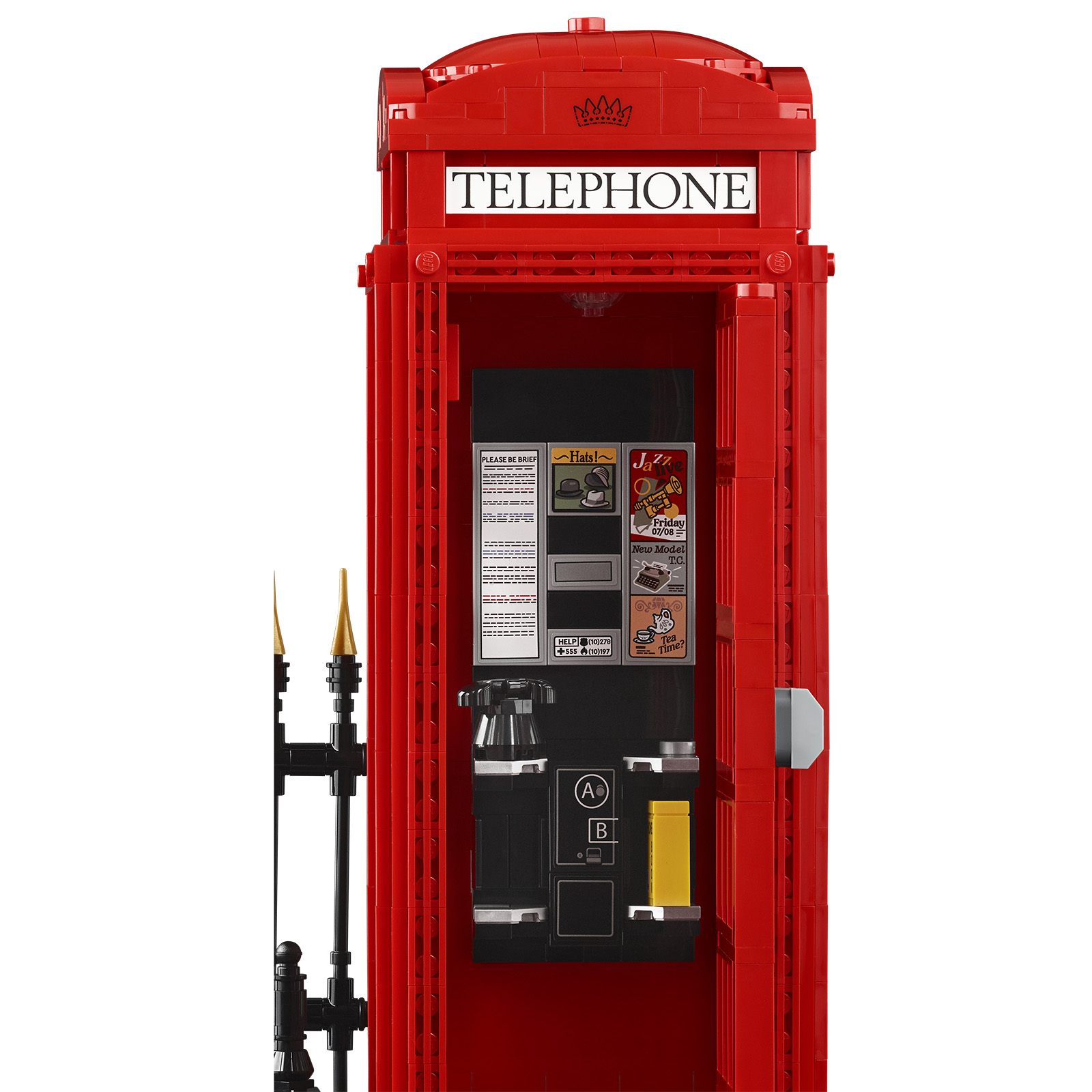 ▻ Nouveauté LEGO Ideas 2024 : le set 21347 Red London Telephone
