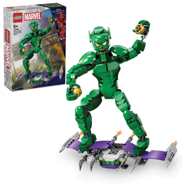 76284 lego marvel green goblin construction figure