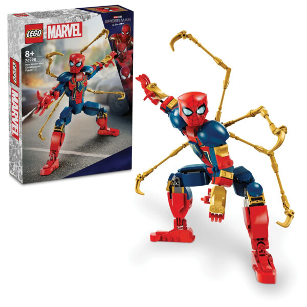 76298 lego marvel iron spider construction figure
