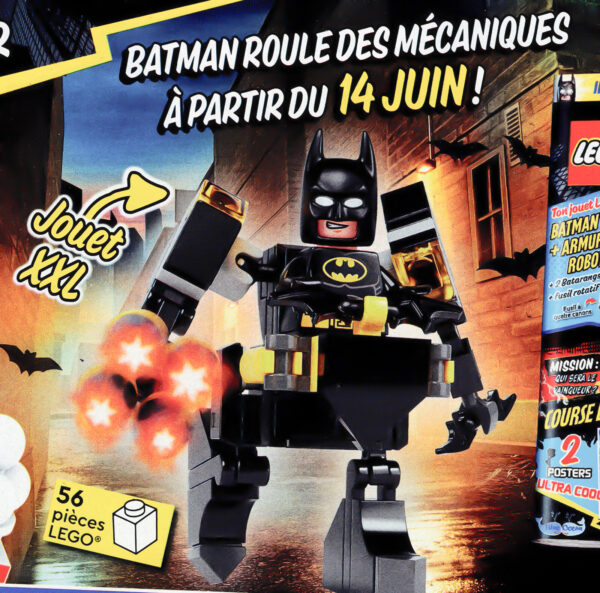 lego dc batman magazine juin 2024 batmech