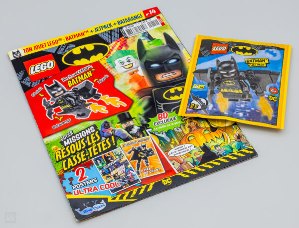 lego dc batman magazine mars 2024 batman minifigure