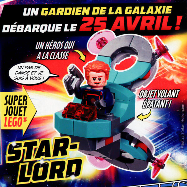 lego magazine marvel spider man star lord