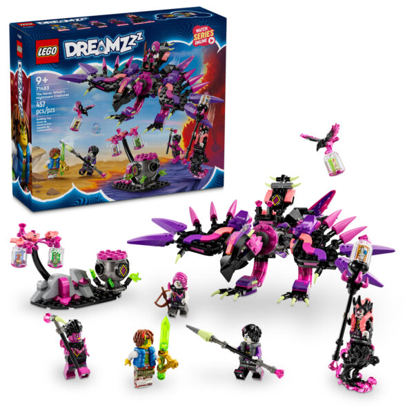 71483 lego dreamzzz the never witch nightmare creatures