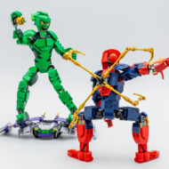 lego marvel 76284 green goblin 76298 iron spider man construction figures review 2