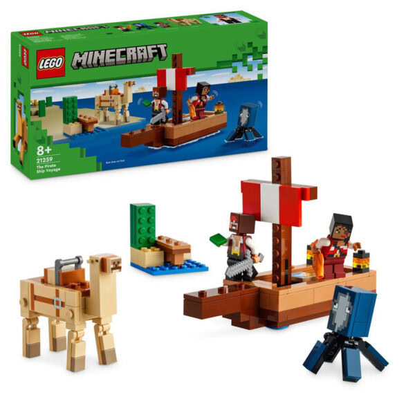 21259 lego minecraft the pirate ship voyage