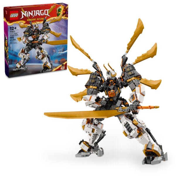 71821 lego ninjago cole titan dragon mech
