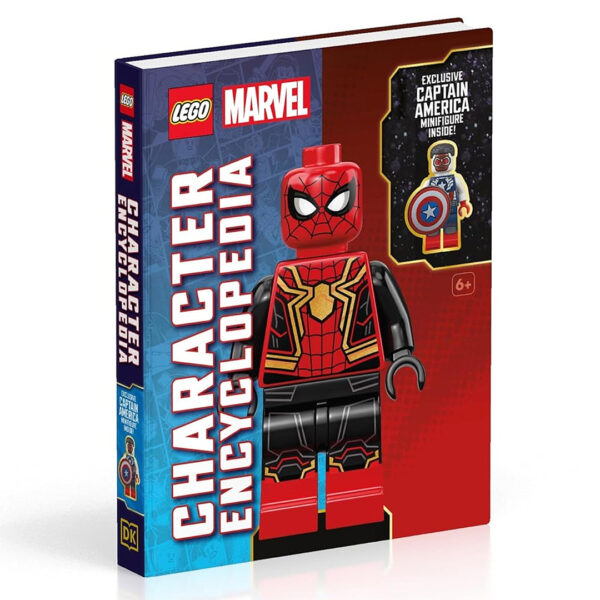 lego marvel encyclopedia captain america exclusive minifigure