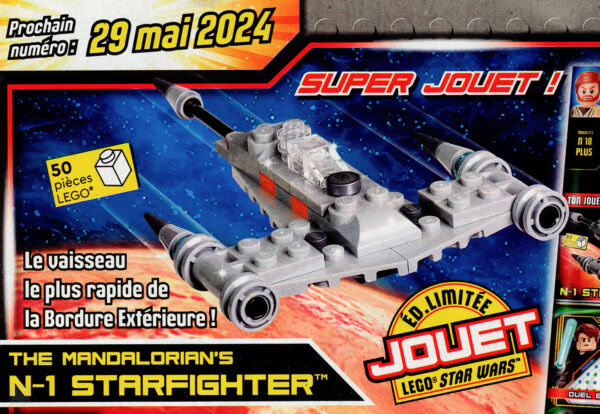 lego starwars magazine mai 2024 mandalorian n1 starfighter