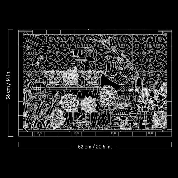 10366 lego icons tropical aquarium 7