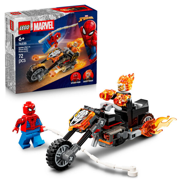 76335 lego marvel spider man vs ghost rider motorcyle 1
