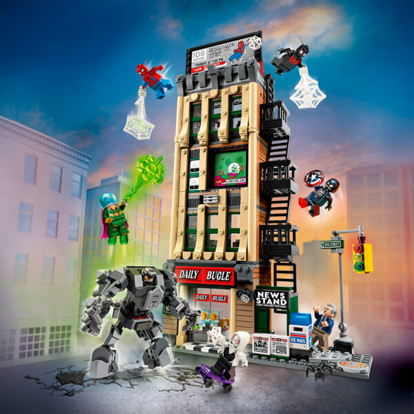 76342 lego marvel spider man vs mysterio the daily bugle 3