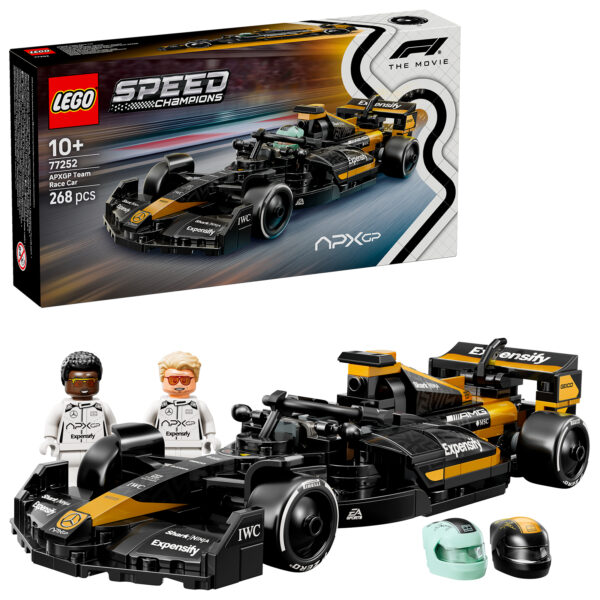 77252 lego speed champions apxgp team race car from f1 the movie 3