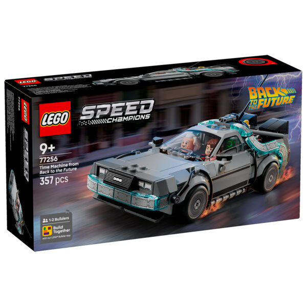 77256 lego speed champions time machine from back to the future 3