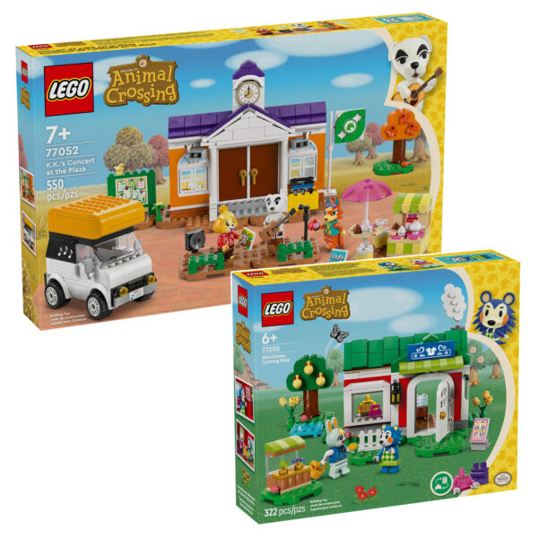 Véhicule de livraison LEGO Animal Crossing, jouet de construction pour enfant, modèle 77052.